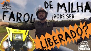 Farol de MILHA pode ser LIBERADO?