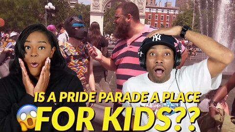 ASKING NEW YORKERS IF THE PRIDE PARADE IS A PLACE FOR KIDS | Asia and BJ React