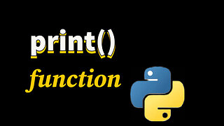 Tutorial on print() function | Python programming 2023