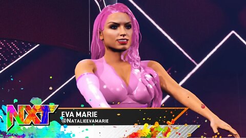 WWE 2k22 Eva Marie Entrance