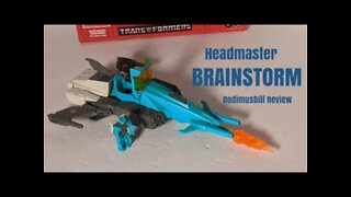 Retro Transformers Headmaster Brainstorm Review - Walmart Exclusive (Wave 1) - Rodimusbill Review