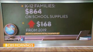 Bidenflation Is Making Back To School Season Most EXPENSIVE On Record: CBS