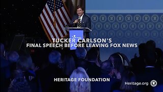Tucker Carlson's Final Speech Before Leaving FOX News