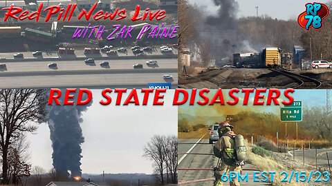 Red State Disasters - Coincidence, or Design? on Red Pill News Live