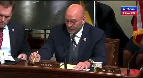 Rep. Clay Higgins (R-LA) goes scorched earth on FBI Director Christopher Wray.