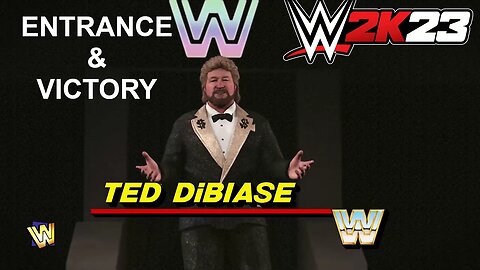 WWE 2K23 ENTRANCE & VICTORY "THE MILLION DOLLAR MAN" TED DIBIASE // SUMMERSLAM 1989