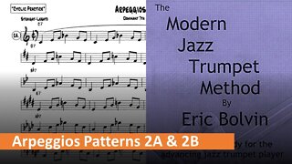The Modern Jazz Trumpet Method - [Arpeggios Patterns] 2a & 2b