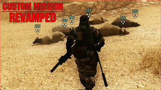 Modded MGS 5 - Custom Mission (Occupation Forces Revamped) [Passive Run]