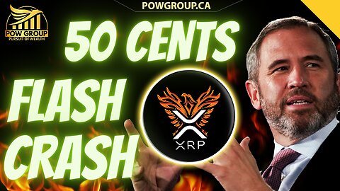 XRP Flash Crash: $0.50 USD Target Reached. If Only Someone Warned Us...
