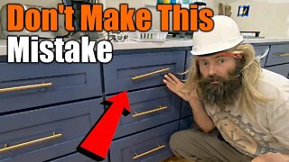 Perfect Cabinet Handles Every Time | Don't Make A $1,000 Mistake | THE HANDYMAN