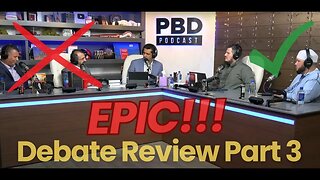 Debate Review. Roundtable PBD Podcast | LIES EXPOSED