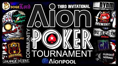 Aion Poker TOURNAMENT Live!!! With Rabid Mining