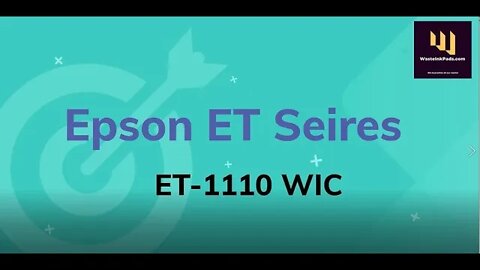 Epson ET Series ET 1110 WIC