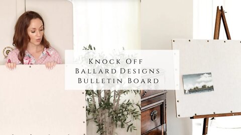 Knock Off Ballard Designs Bulletin Board