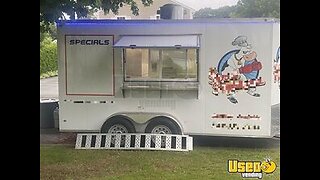 Well-Equipped 2021 - 7' x 14' Food Concession Trailer for Sale in Massachusetts