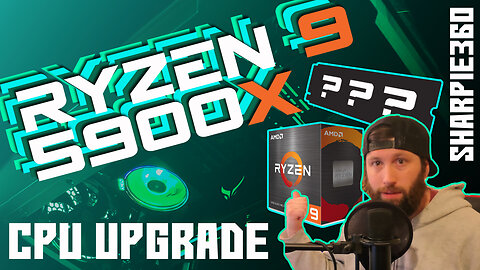 The RIG Gets a New CPU! AMD Ryzen 9 5900X Upgrade + Surprise Drive