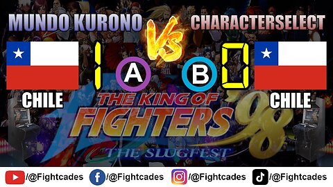 Kof 98 - 🇨🇱 Mundo Kurono VS 🇨🇱 CharacterSelect [20.12.2023]