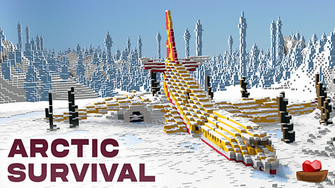 I Survived 100 Days in the Arctic on Minecraft.. What Happens Next SHOCKING!!