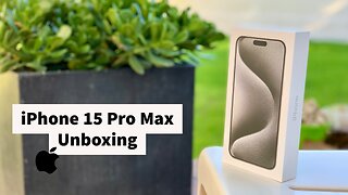iPhone 15 Pro Max Unboxing feat. ​⁠Apple
