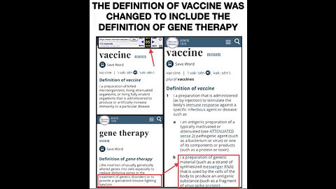 FACT: mRNA “vaccines” are GENE THERAPY