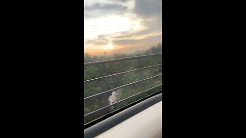 Delhi metro view in India 🇮🇳