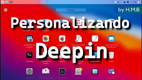 Como personalizar Deepin 20 - Tema Mac OS