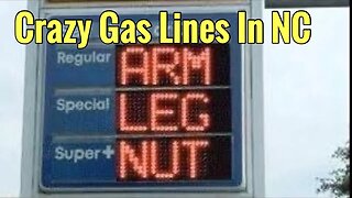 Crazy Gas Lines NO GAS IN North Carolina!