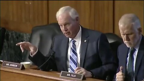 Sen Ron Johnson Is SHOCKED When Treasury Secretary Says This