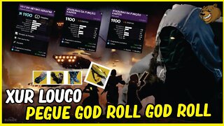 DESTINY 2 │ DEU A LOUCA NO XUR. RESET 29/ 10/ 2021