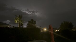 Hurricane Hilary - Lightening with no thunder