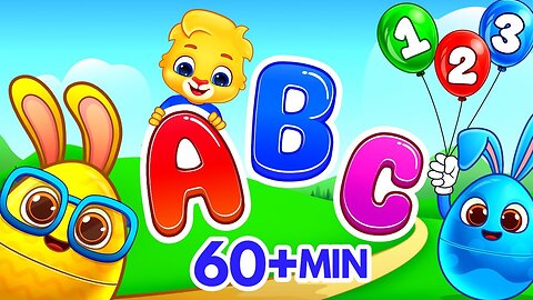 Lucas & Friends' Colorful Adventures: Baby Learning Videos for First Words, Shapes, and ABC Delight!