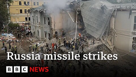Death toll rises after Russian strikes hit Ukraine / BBC News