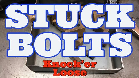 Stuck Bolts - CRC Knock'er Loose - Best Product Ever