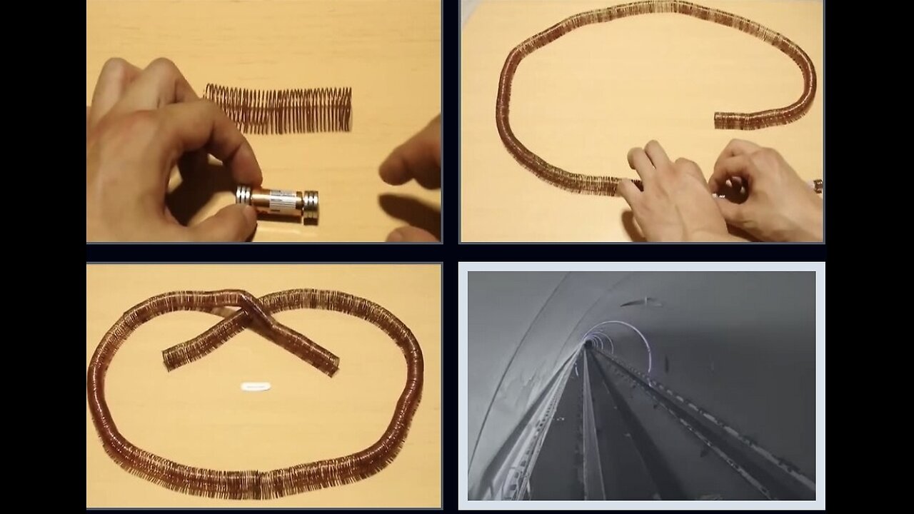HYPER LOOP MAGLEV TRAINS EXPLAINED Vacuum + 🧲 + copper cable