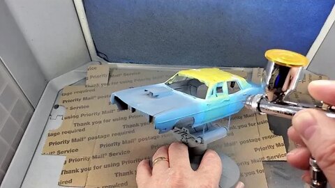 PREVIEW - Custom 1970 Ford Galaxy Police Car #shorts