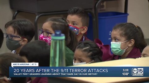 Students learn about first responders ahead of 9/11 anniversary