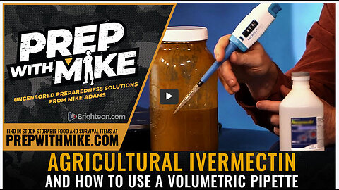 PrepWithMike: Agricultural Ivermectin and how to use a volumetric pipette