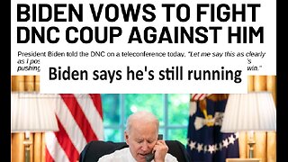 Biden says he’s running for President and wont be pushed out