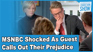 MSNBC Shocked As Guest Calls Out Their Prejudice