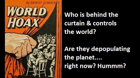 Rick Miracle Book Review 408 pt 1, The World Hoax by Ernest Elmhurst