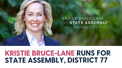 Kristie Bruce-Lane runs for State Assembly, District 77