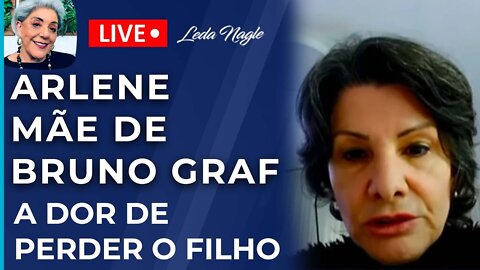 Arlene, mãe de Bruno Graf: a dor de perder o filho com avc e a luta pra provar a causa da morte.