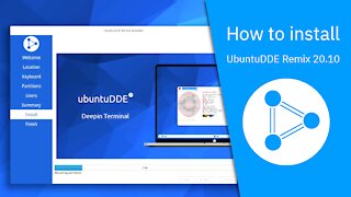 How to install UbuntuDDE Remix 20.10
