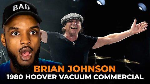 🎵 Brian Johnson 1980 Hoover vacuum commercial REACTION