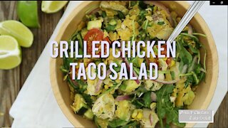 Grilled Chicken Taco Salad