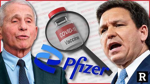 BREAKING: Gov. DeSantis drops BOMBSHELL mRNA Pfizer vaccine news | Redacted with Clayton Morris