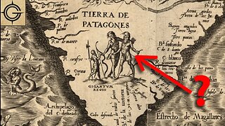 Why are there Giants in South America on Old Maps