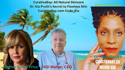 Dr. Kia Pruitt's Secret to Healthy Living & Flawless Skin w/Bill Maher & Mother Susan Price