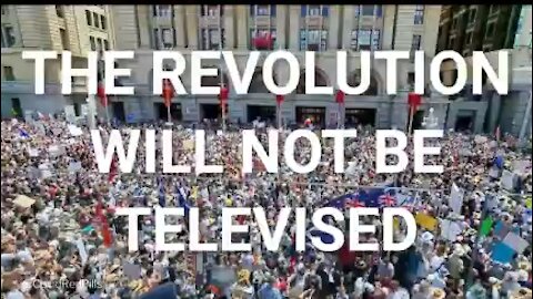 THE WORLD IS RISING UP. THE REVOLUTION WILL NOT BE TELEVISED.