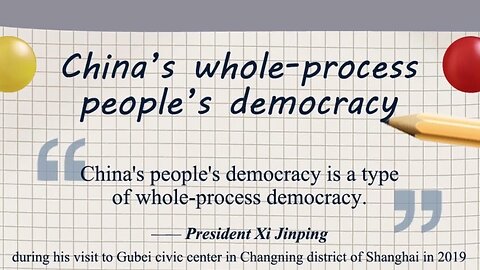 China’s Whole process democracy verses Western fake democracy to enrich the elites